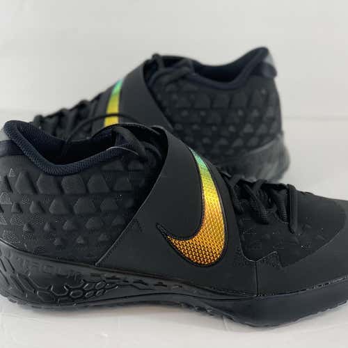 Black Men's Turf Cleats Low Cut