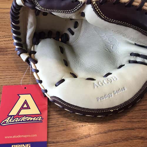 Brown Kid Pitch (9YO-13YO) Catcher's AGC 98 32" Baseball Glove