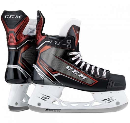 Junior CCM JetSpeed FT1 Regular Width  Size 4.5 Hockey Skates