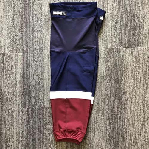 New Colorado Avalanche XL Reebok Pro Stock Socks