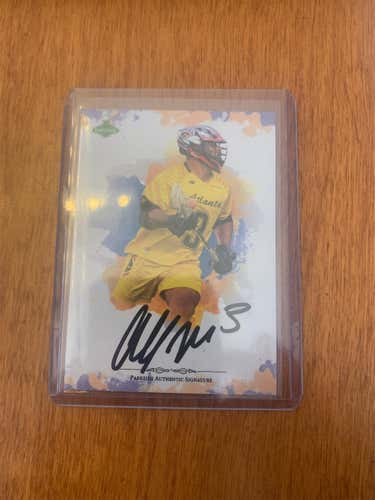 2020 PARKSIDE MLL ALEX WOODALL AUTOGRAPH