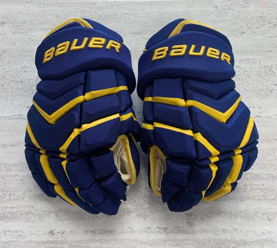 New Carl Soderberg 13” Olyimpics Bauer Suprem Mx3 Team Sweden Blue C.Soderberg