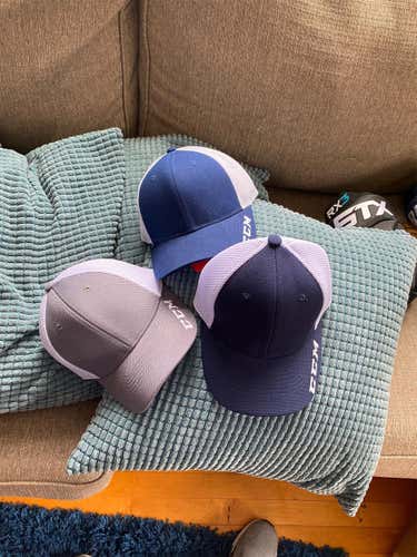 Blue Adult Medium CCM Hats