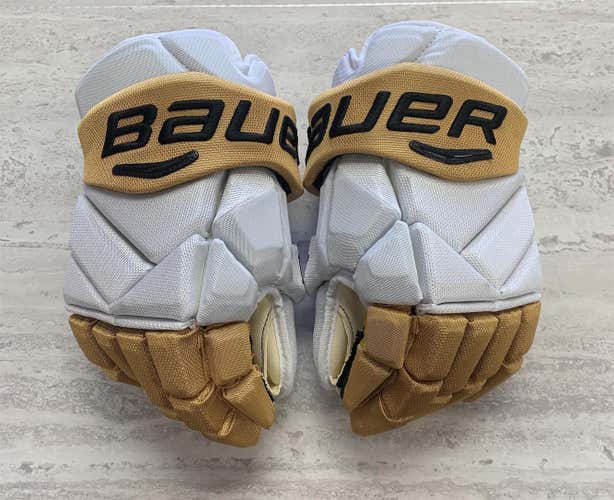 New Vagas Golden Knights 15” Bauer 1x Pro Team Stock Pro Stock Gloves