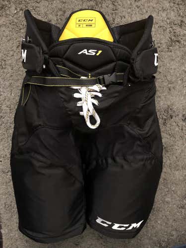 New CCM Super Tacks AS1 Pants Black Senior Medium