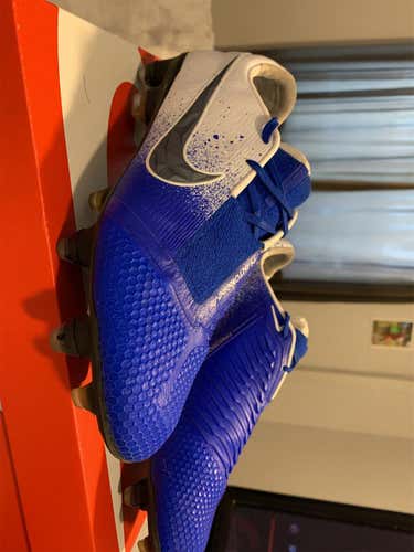 Blue Men's Detachable Cleats Nike Phantom venom elite anti clog Cleats