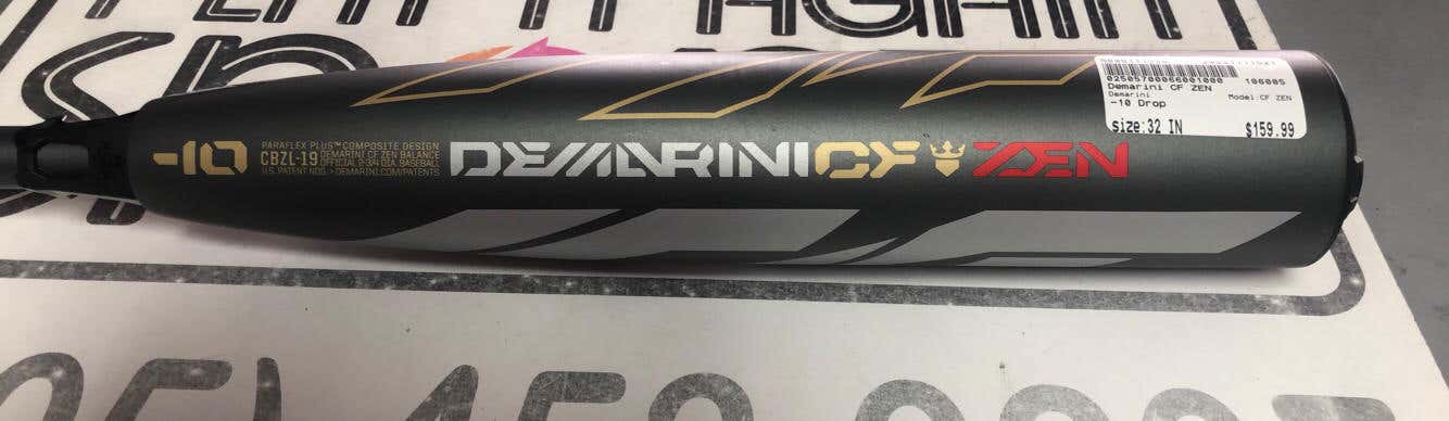 DeMarini CF Zen (-10) 32" 2 3/4" Barrel USSSA Certified Bat