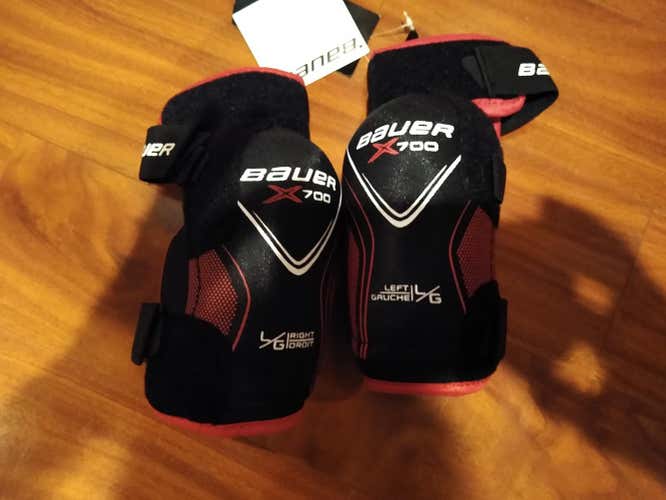 New Junior Large Bauer Vapor X700 Elbow Pads