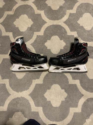 Used Senior Bauer Vapor X700 Hockey Goalie Skates Regular Width Size 8