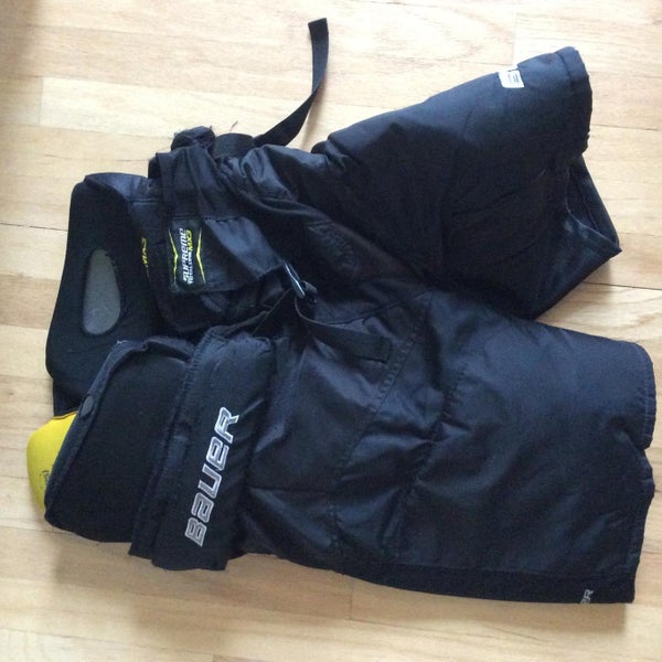 Black Senior XL Bauer Supreme TotalOne MX3 Hockey Pants