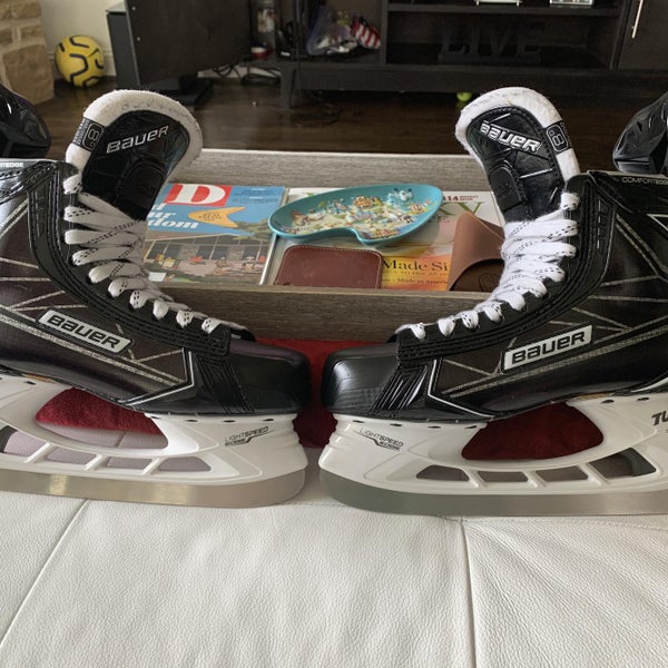 Senior Bauer Supreme 1S Regular Width Size 8 Hockey Skates