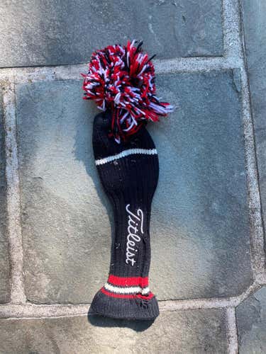 Used Vintage Titleist Pom Pom Driver Head Cover