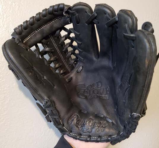 Used Rawlings Right Hand Throw Gold Glove Gamer Series Baseball Glove 11.5"