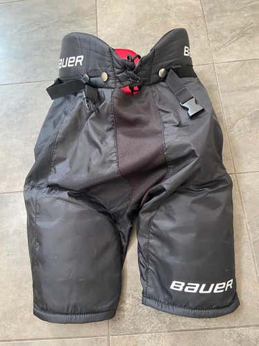 Used Senior Medium Bauer Vapor X60 Hockey Pants | Black