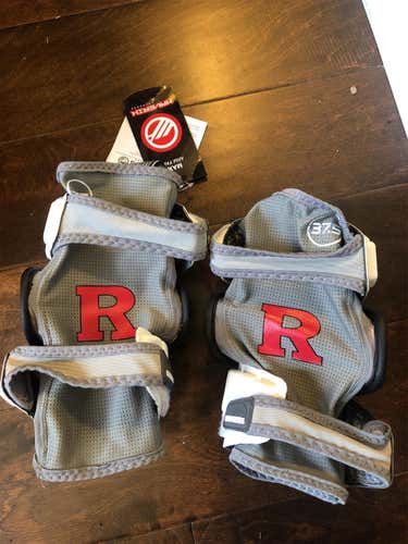 Rutgers Team Issued New Large Maverik Max Arm Pads