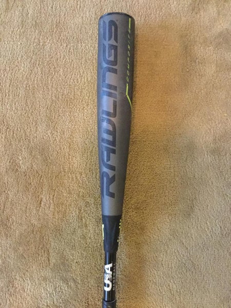 Used Kid Pitch (9YO-13YO) Rawlings Composite Quatro Pro Bat (-10) 19 oz 29"