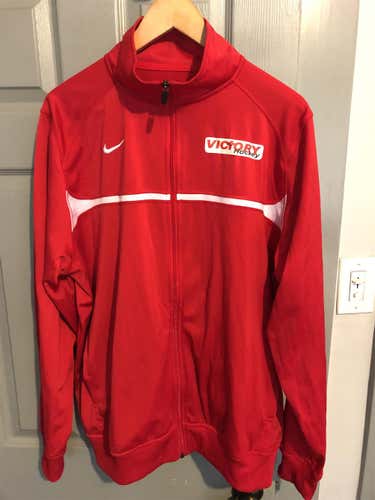 Red Nike Rio II Warm-up Jacket Victory Hockey Camps