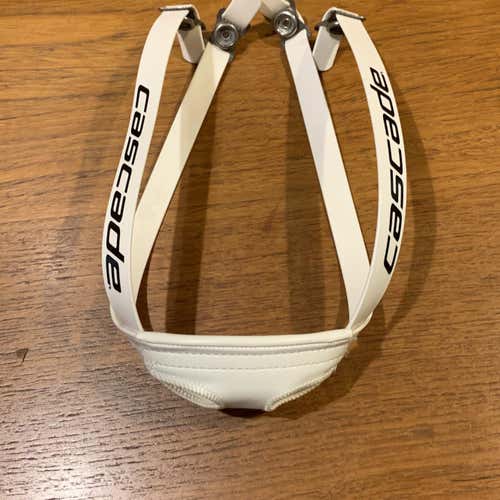 White New Cascade Chin Strap