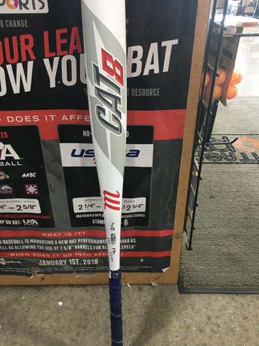 Used Marucci Cat8 30" -10 Drop Baseball & Softball High School Bats