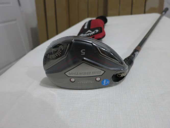 Callaway 2019 Big Bertha 19 Hybrid 5 Iron - 24* - Ladies Graphite - NEW - LH
