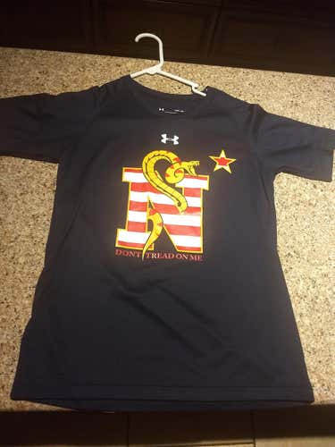 Blue Used heatgear YLG Unisex Naval Academy Under Armour Shirt