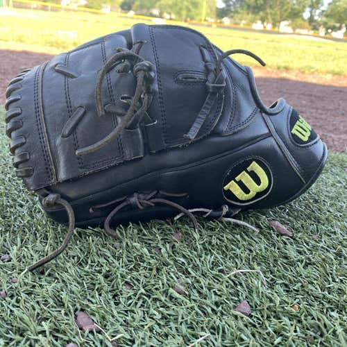 Black High School/College Pitcher's A2000 11.75" Baseball Glove