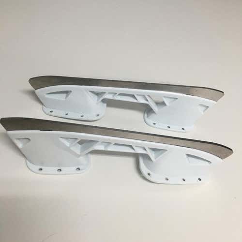 New True 2 Piece Goalie Skate Holders