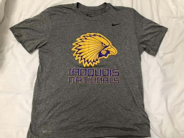 Nike Iroquois Nationals XL T-Shirt Gray