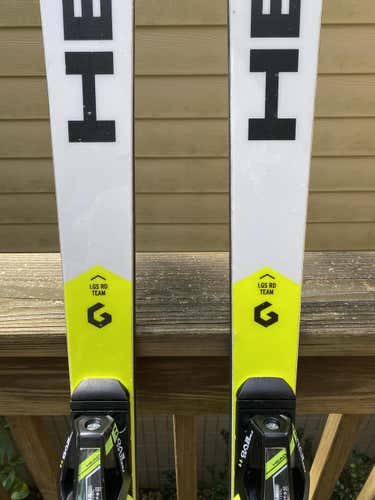 Used 2018 HEAD Racing World Cup Rebels i.GS RD Skis With Bindings Max Din 10