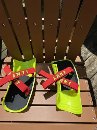 Shin Guards Used One Size Fits All Leki Shin Guard