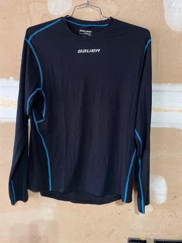 Black Men's Large Bauer Compression