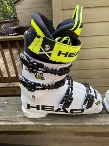 Used Unisex HEAD Racing Raptor 90RS Ski Boots