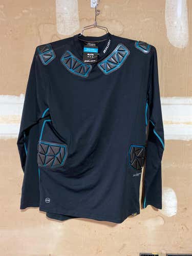 Black Men's Large Bauer Compression