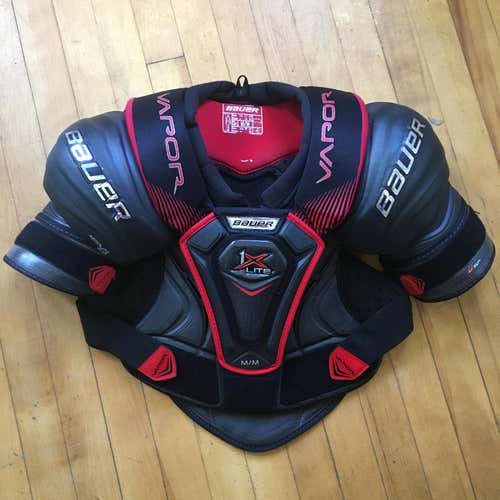 Senior Medium Bauer Vapor 1X Lite Pro Stock Shoulder Pads