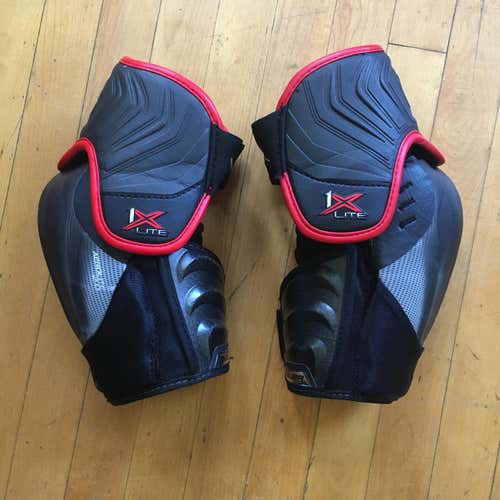Senior Medium Bauer Vapor 1X Lite Elbow Pads