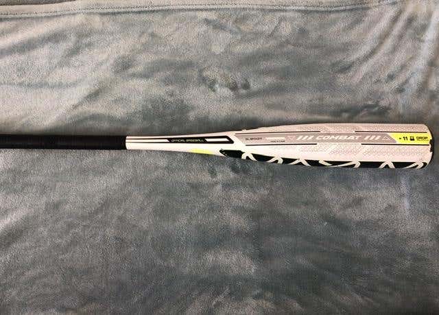 Used Kid Pitch (9YO-13YO) USSSA Certified 2019 Combat Composite Maxum Bat (-11) 18 oz 29"