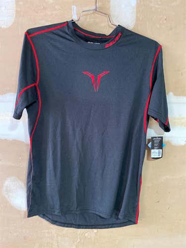 Black Men's Large Bauer Compression