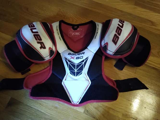 Used Junior Medium Bauer Vapor X80 Shoulder Pads