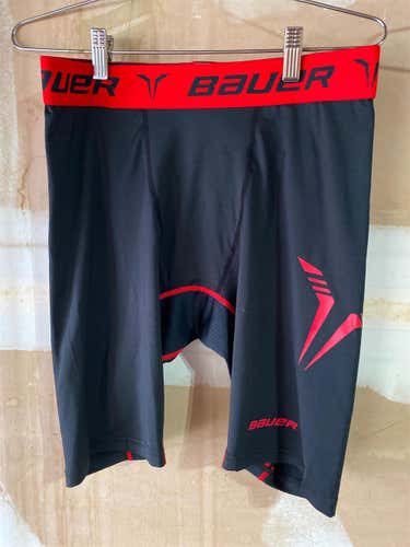 Black Men's Large Bauer Compression