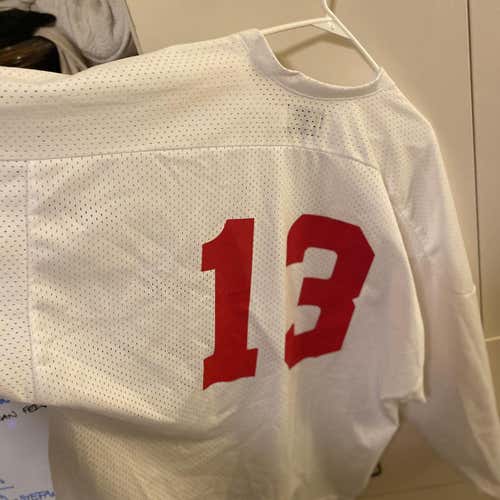 White Unisex Goalie Cut Other Jersey