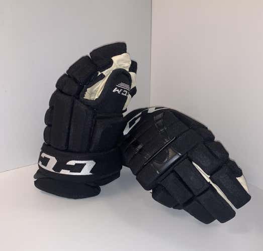 New Black Senior CCM HG96 14" Pro Stock Gloves