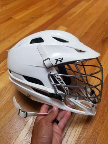 White Used Adult Player's Cascade R Helmet