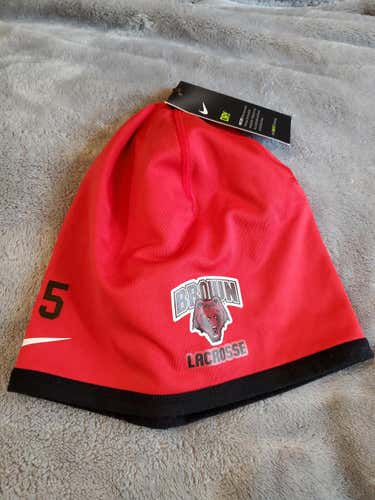 New Brown Lacrosse Adult One Size Fits All Nike Hat