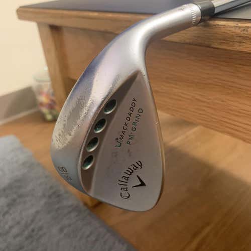 Men's Right Handed Mack Daddy PM Grind Stiff Flex 60 Degree Wedge