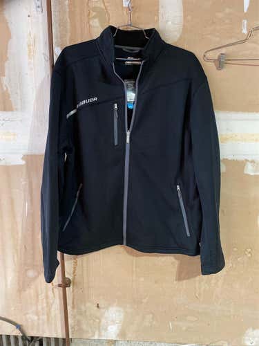 Black Men's XXL Bauer Jacket