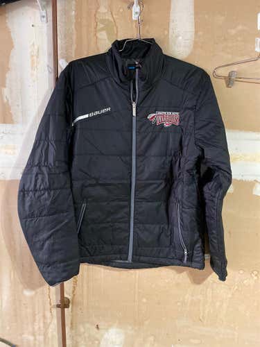 Black Men's Large Bauer Jacket