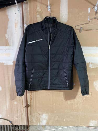 Black Men's Medium Bauer Jacket