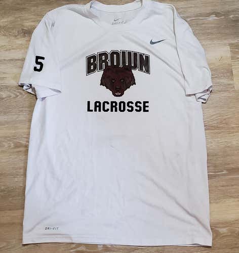 Brown Lacrosse Men's Large Nike Shooting Shirt