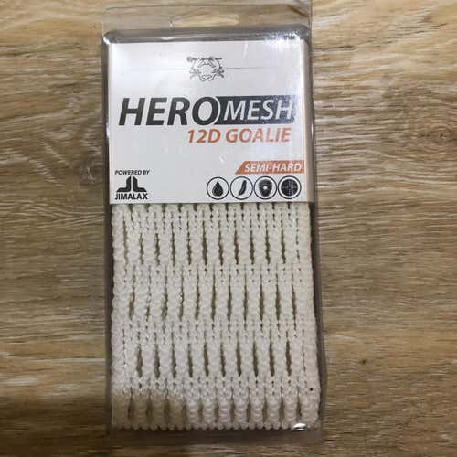 Goalie Mesh New 12 Semi-hard Heromesh