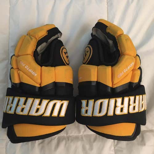 Black Junior Warrior Krypto Pro 12"  Gloves
